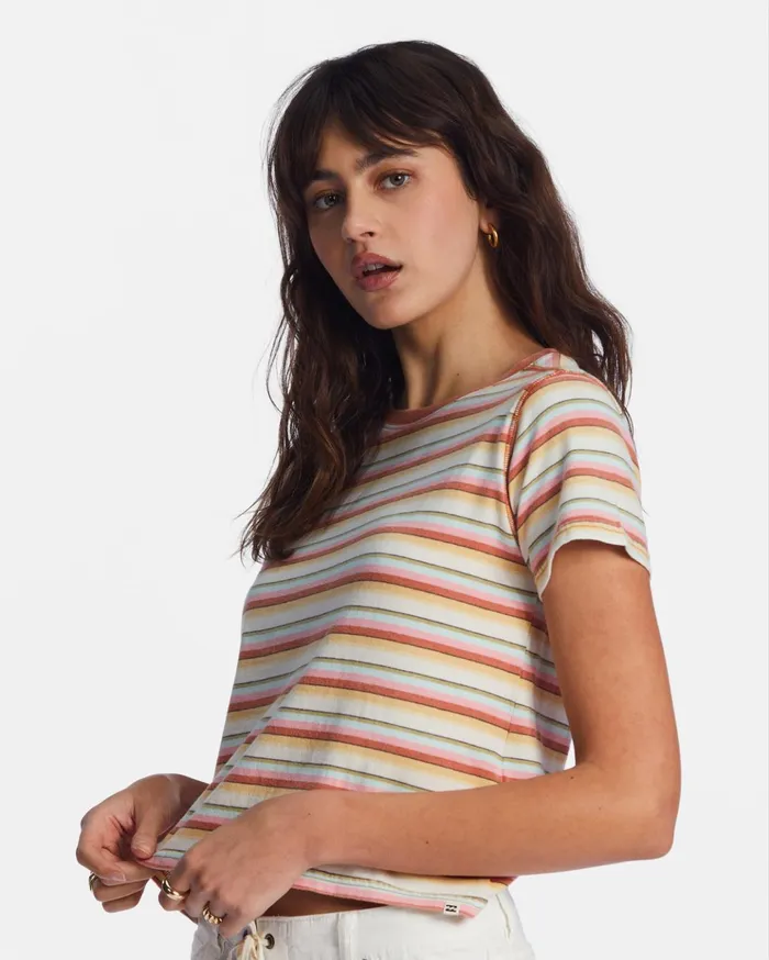 Billabong Better Than Basic TShirt Brick Women Tops Billabong Better Than Basic TShirt Brick Women Tops