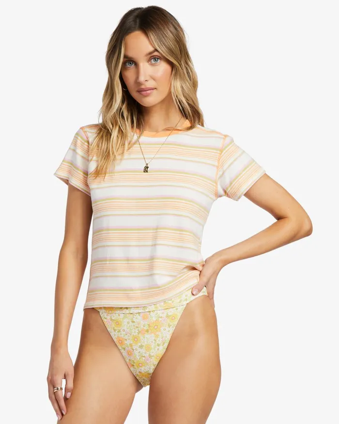 Billabong Better Than Basic TShirt Orange Peel Women Essentials