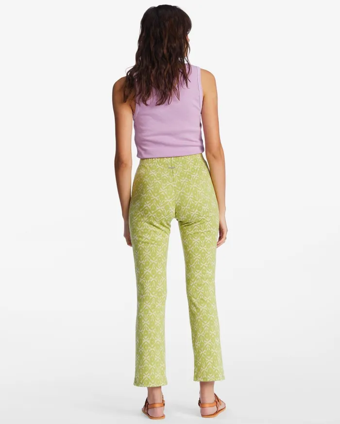 Billabong Better Together Ankle Bootcut Knit Pants Moss Meadow Women Pants Billabong Better Together Ankle Bootcut Knit Pants Moss Meadow Women Pants