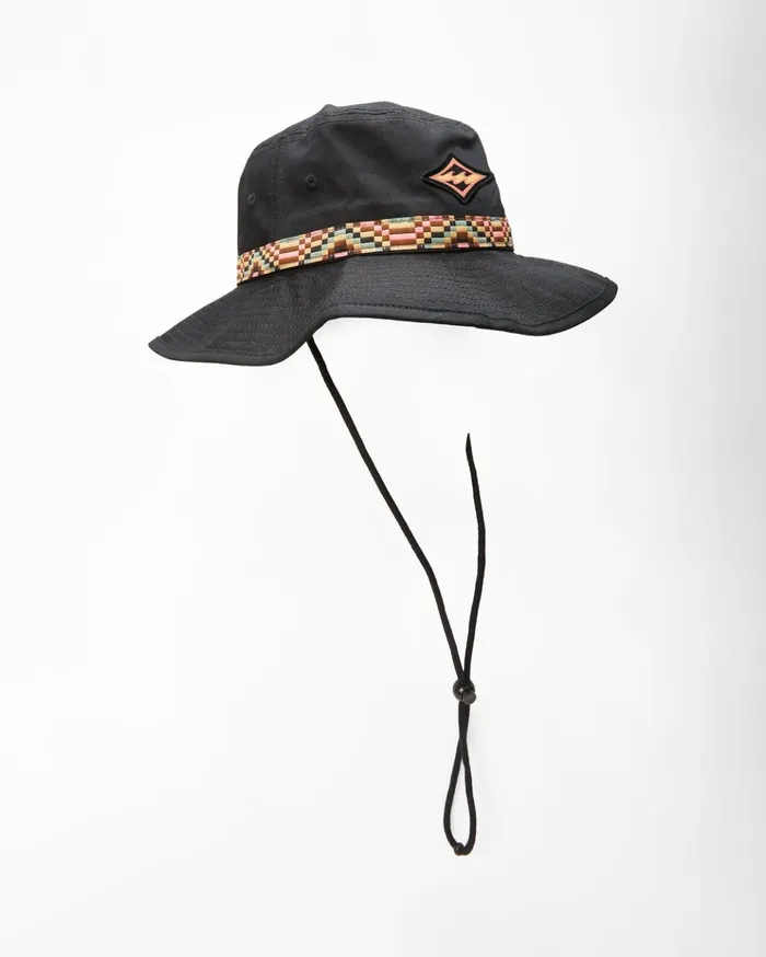 Billabong Big John Print Surf Safari Hat Black Multi Men Hats Billabong Big John Print Surf Safari Hat Black Multi Men Hats