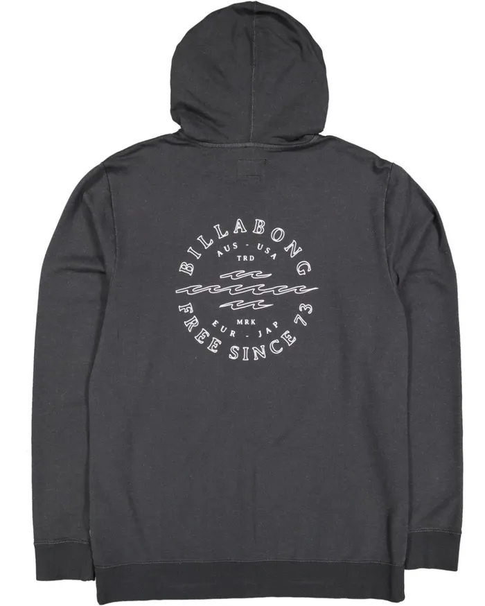Billabong Big Wave Dan Pullover Hoodie Black Men Hoodies and Fleece Billabong Big Wave Dan Pullover Hoodie Black Men Hoodies and Fleece