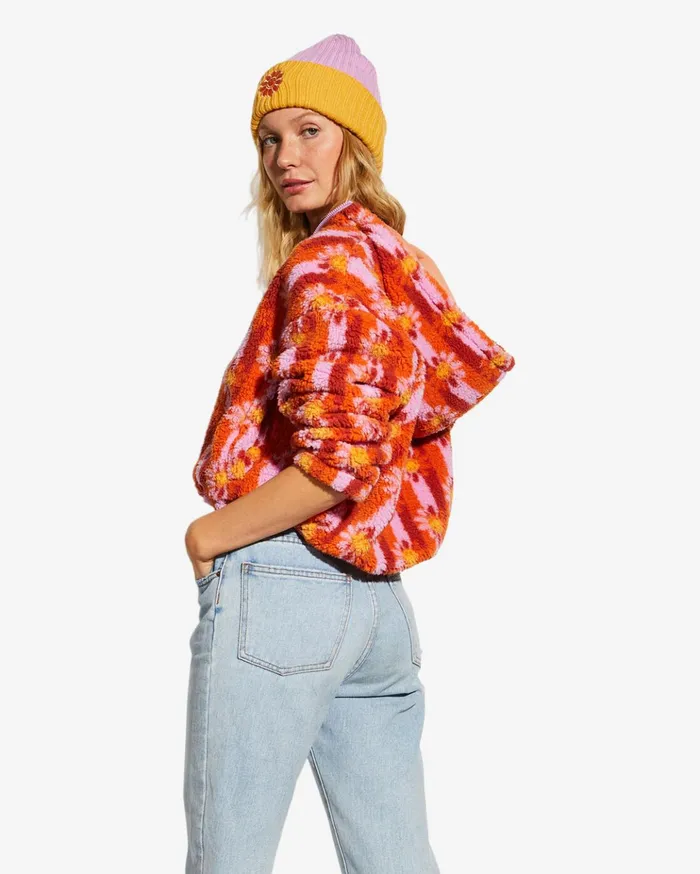 Billabong Billabong X Smiley Cozy Smiles Sweatshirt Orange Kiss Women Hoodies and Fleece Billabong Billabong X Smiley Cozy Smiles Sweatshirt Orange Kiss Women Hoodies and Fleece