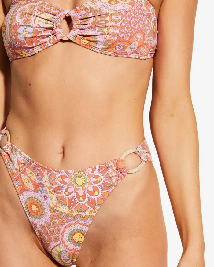 Billabong Billabong X Smiley Good Times Havana Bikini Bottoms Multi Women Bikinis Billabong Billabong X Smiley Good Times Havana Bikini Bottoms Multi Women Bikinis