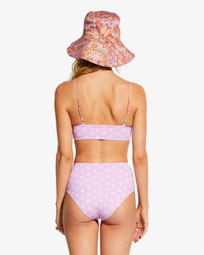 Billabong Billabong X Smiley Good Times Hi Retro Reversible High Leg Bikini Bottoms Multi Women Bikinis Billabong Billabong X Smiley Good Times Hi Retro Reversible High Leg Bikini Bottoms Multi Women Bikinis