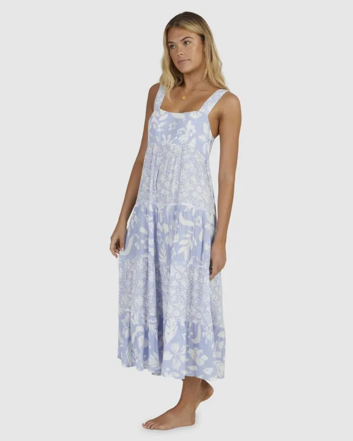 Billabong Blue Bell Shine On Midi Dress Blue Women Dresses Billabong Blue Bell Shine On Midi Dress Blue Women Dresses
