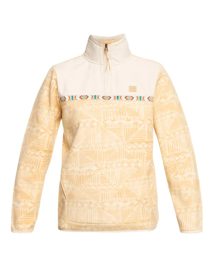 Billabong Boundary Lite Mock Neck Sweatshirt Desert Sand Women Hoodies and Fleece Billabong Boundary Lite Mock Neck Sweatshirt Desert Sand Women Hoodies and Fleece