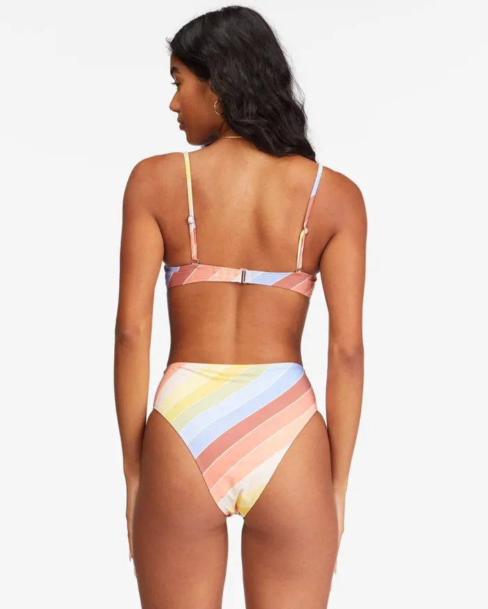 Billabong Brighter Daze Square Ruched Bralette Bikini Top Multi Women Bikini Tops Billabong Brighter Daze Square Ruched Bralette Bikini Top Multi Women Bikini Tops