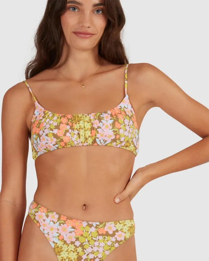 Billabong Bring On The Bliss Bralette Bikini Top Multi Women Bikini Tops Billabong Bring On The Bliss Bralette Bikini Top Multi Women Bikini Tops