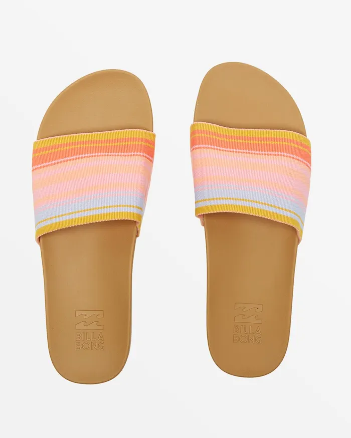 Billabong Buena Vista Single Strap Slide Sandals Multi Women Shoes Billabong Buena Vista Single Strap Slide Sandals Multi Women Shoes