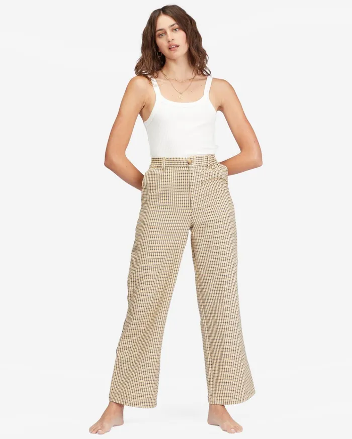 Billabong By The Bay WideLeg Pants Desert Clay Women Pants