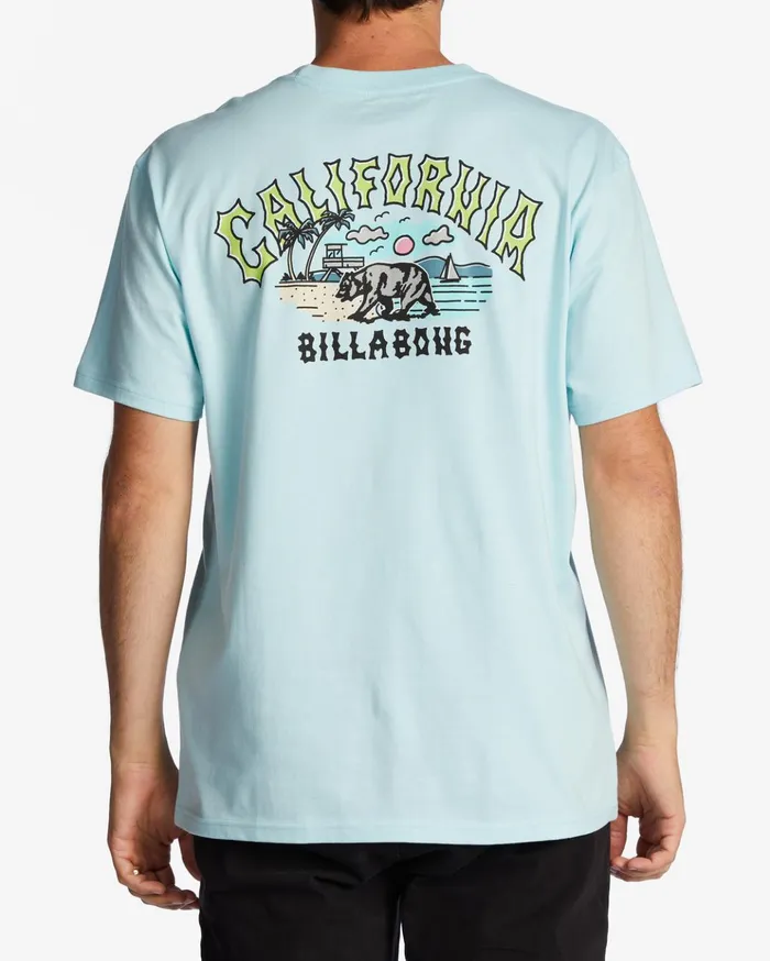 Billabong CA Arch TShirt Coastal Men TShirts Billabong CA Arch TShirt Coastal Men TShirts