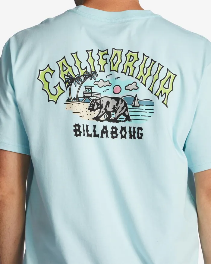Billabong CA Arch TShirt Coastal Men TShirts Billabong CA Arch TShirt Coastal Men TShirts