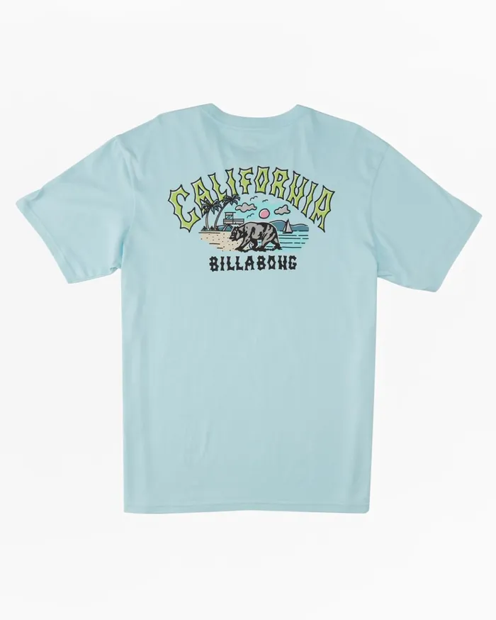 Billabong CA Arch TShirt Coastal Men TShirts Billabong CA Arch TShirt Coastal Men TShirts