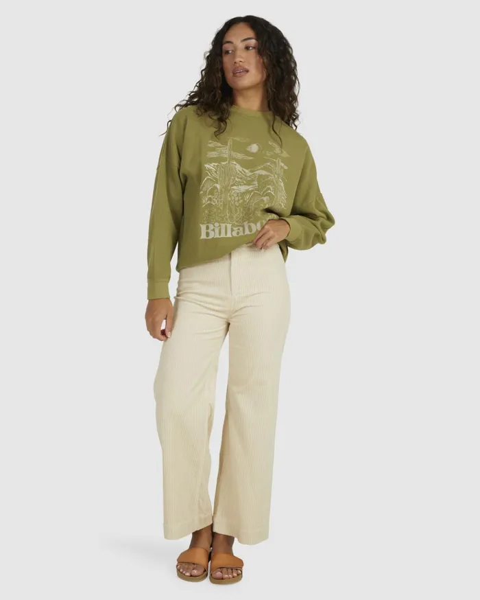 Billabong Candy Corduroy Pants White Sand Women Pants Billabong Candy Corduroy Pants White Sand Women Pants