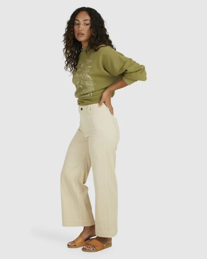 Billabong Candy Corduroy Pants White Sand Women Pants Billabong Candy Corduroy Pants White Sand Women Pants