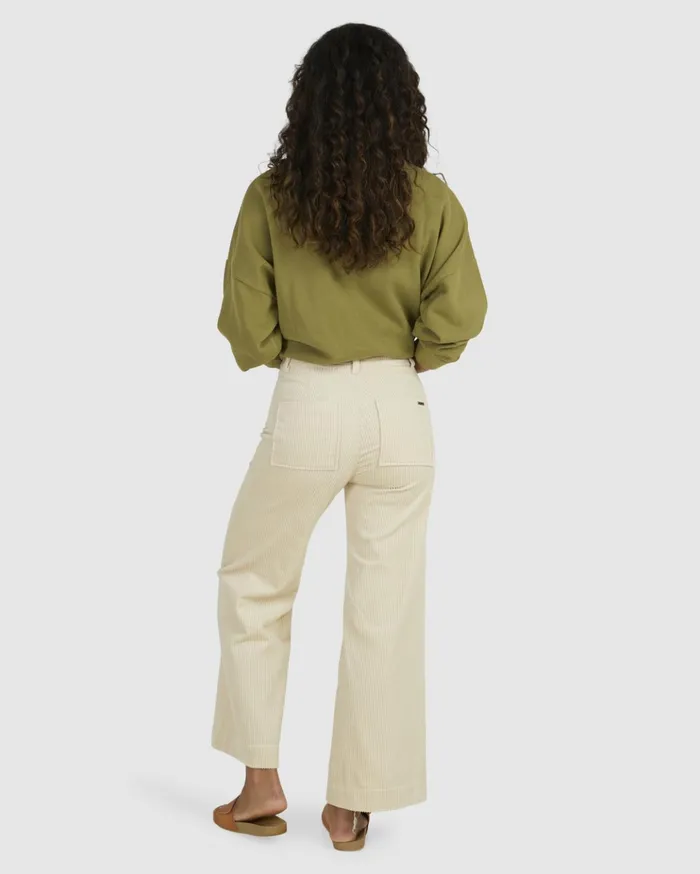 Billabong Candy Corduroy Pants White Sand Women Pants Billabong Candy Corduroy Pants White Sand Women Pants