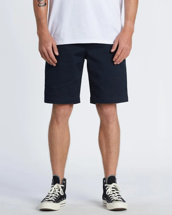 Billabong Carter Stretch Short 21quot Navy Men Shorts Billabong Carter Stretch Short 21quot Navy Men Shorts
