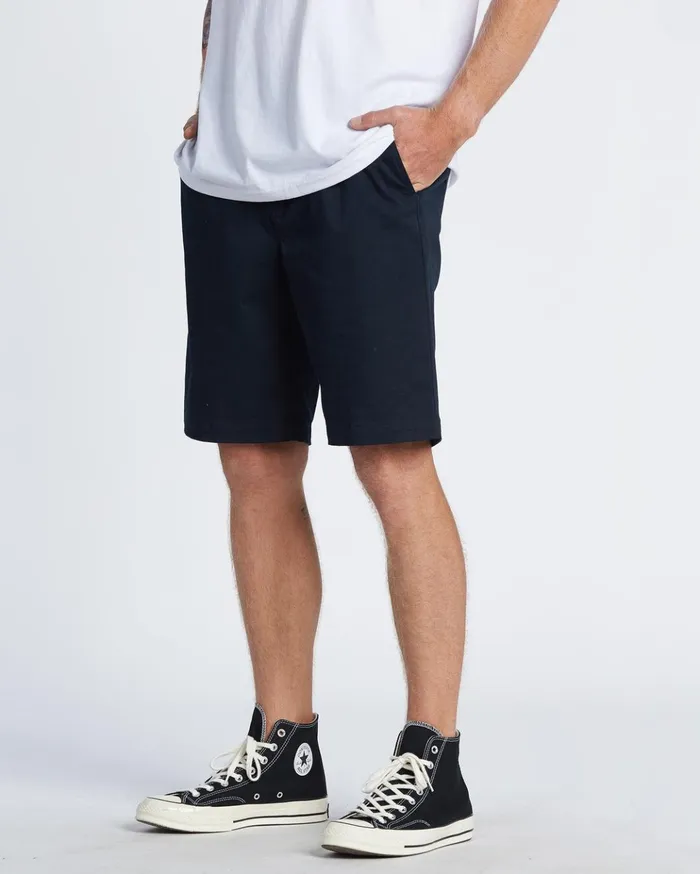 Billabong Carter Stretch Short 21quot Navy Men Shorts Billabong Carter Stretch Short 21quot Navy Men Shorts