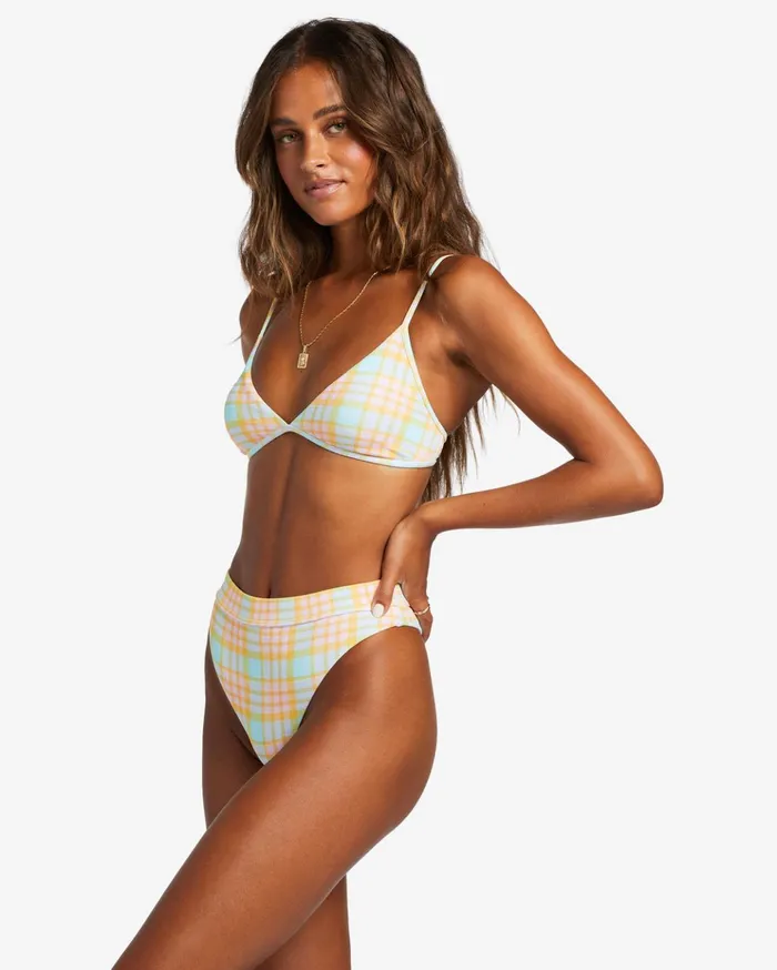 Billabong Check Please Maya High Waist Bikini Bottoms Multi Women Bikinis Billabong Check Please Maya High Waist Bikini Bottoms Multi Women Bikinis