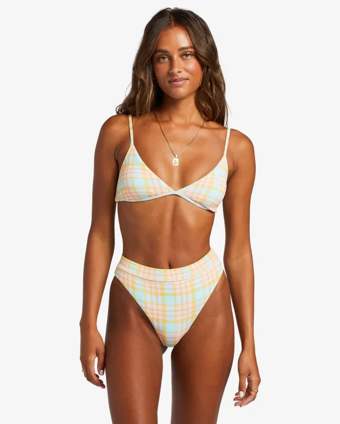 Billabong Check Please Maya High Waist Bikini Bottoms Multi Women Bikinis Billabong Check Please Maya High Waist Bikini Bottoms Multi Women Bikinis