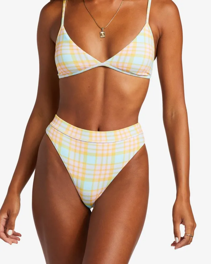 Billabong Check Please Maya High Waist Bikini Bottoms Multi Women Bikinis Billabong Check Please Maya High Waist Bikini Bottoms Multi Women Bikinis