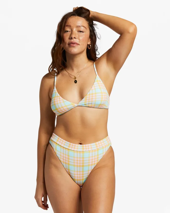 Billabong Check Please Maya High Waist Bikini Bottoms Multi Women Bikinis Billabong Check Please Maya High Waist Bikini Bottoms Multi Women Bikinis