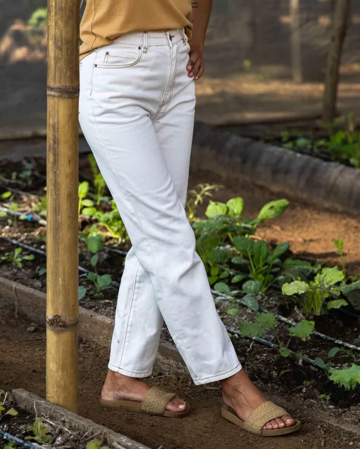 Billabong Cheeky Denim Pants Natural Women Denim