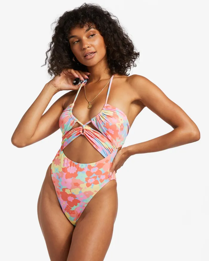 Billabong Coast Is Clear OnePiece Swimsuit Multi Women One Pieces Billabong Coast Is Clear OnePiece Swimsuit Multi Women One Pieces