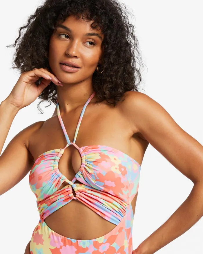 Billabong Coast Is Clear OnePiece Swimsuit Multi Women One Pieces Billabong Coast Is Clear OnePiece Swimsuit Multi Women One Pieces
