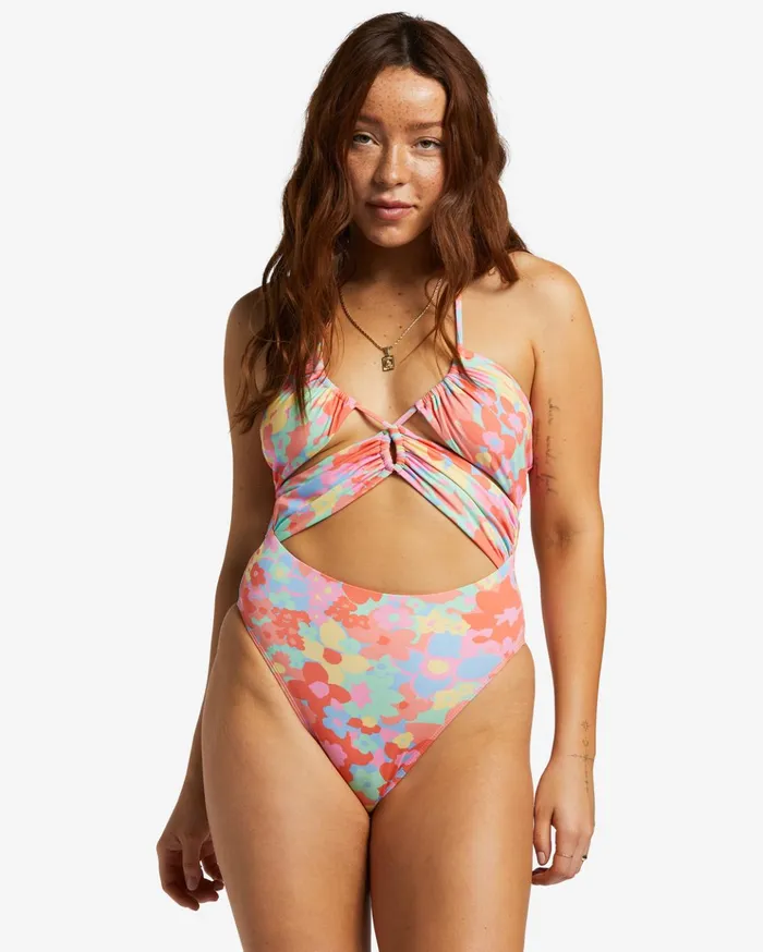 Billabong Coast Is Clear OnePiece Swimsuit Multi Women One Pieces Billabong Coast Is Clear OnePiece Swimsuit Multi Women One Pieces