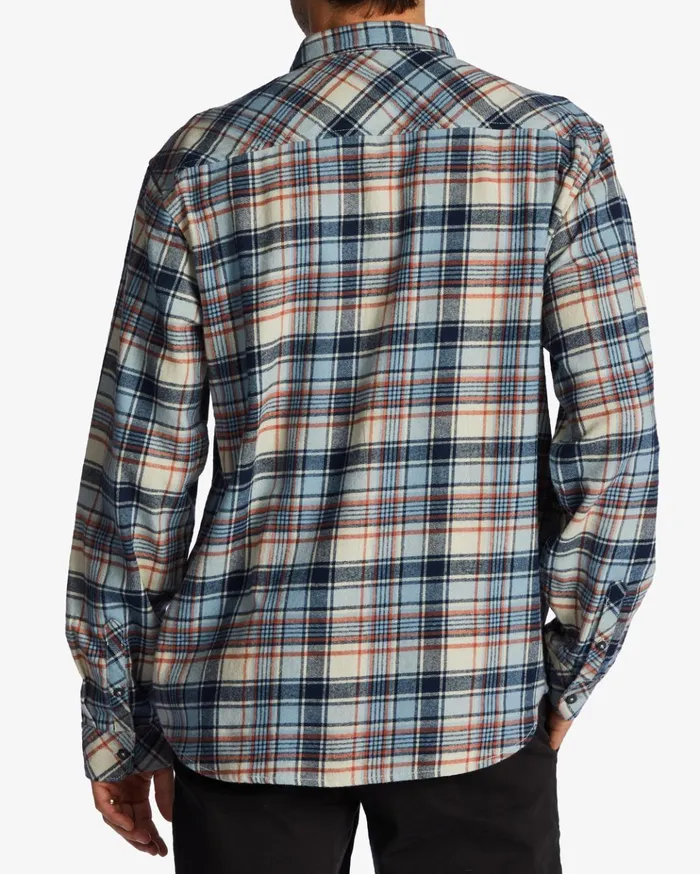 Billabong Coastline Flannel Shirt Cloud Men Shirts Billabong Coastline Flannel Shirt Cloud Men Shirts