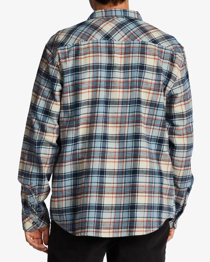 Billabong Coastline Flannel Shirt Cloud Men Shirts Billabong Coastline Flannel Shirt Cloud Men Shirts
