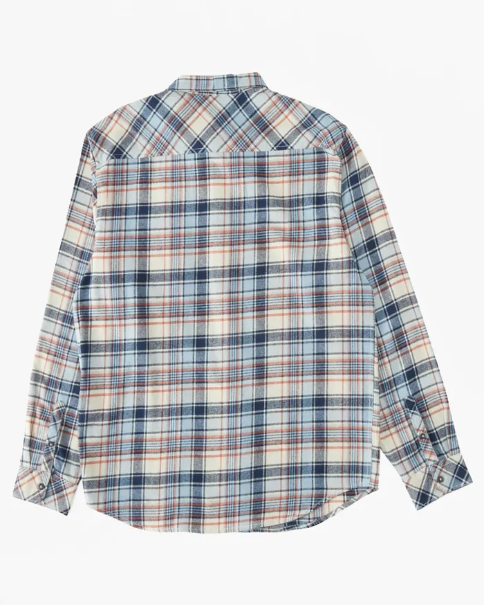 Billabong Coastline Flannel Shirt Cloud Men Shirts Billabong Coastline Flannel Shirt Cloud Men Shirts