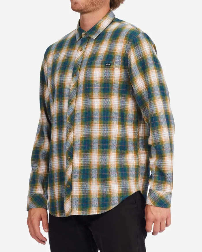 Billabong Coastline Flannel Shirt Pacific Men Shirts Billabong Coastline Flannel Shirt Pacific Men Shirts