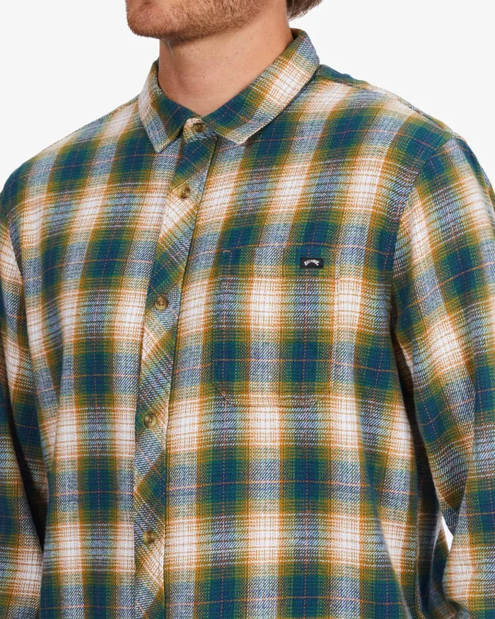 Billabong Coastline Flannel Shirt Pacific Men Shirts Billabong Coastline Flannel Shirt Pacific Men Shirts
