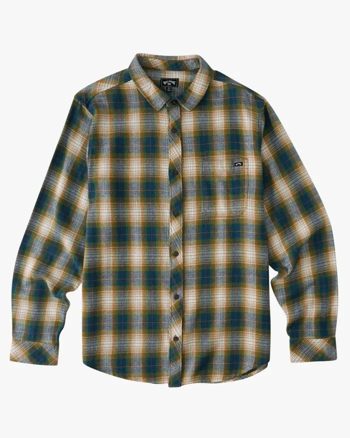 Billabong Coastline Flannel Shirt Pacific Men Shirts Billabong Coastline Flannel Shirt Pacific Men Shirts