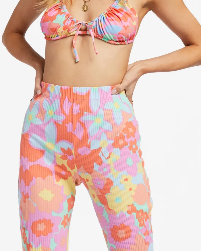 Billabong Come Back Cropped Pants Peach Pie Women Matching Sets Billabong Come Back Cropped Pants Peach Pie Women Matching Sets