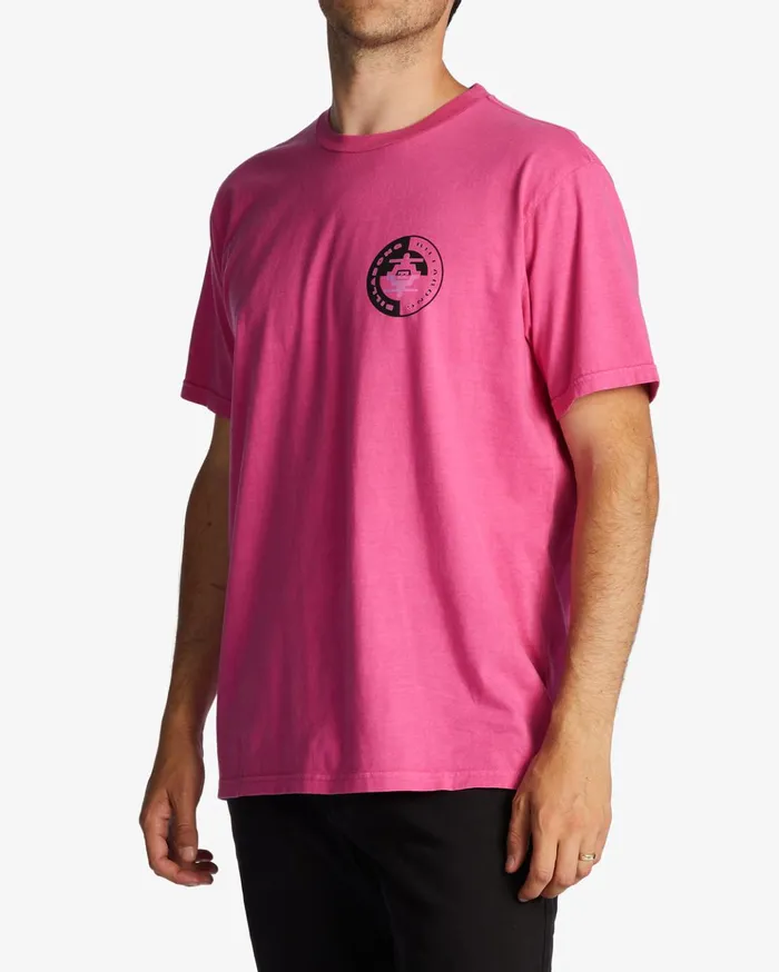 Billabong Connection TShirt Fushia Men TShirts Billabong Connection TShirt Fushia Men TShirts