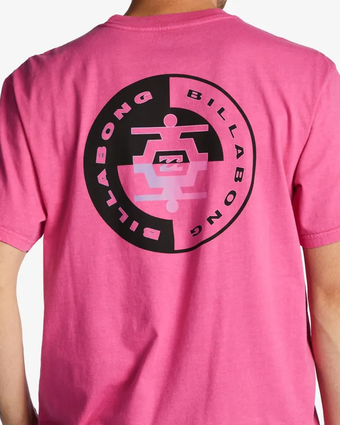 Billabong Connection TShirt Fushia Men TShirts Billabong Connection TShirt Fushia Men TShirts