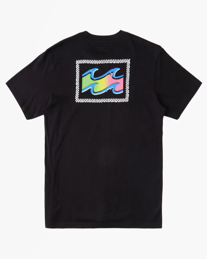 Billabong Crayon Wave TShirt Black Men TShirts Billabong Crayon Wave TShirt Black Men TShirts