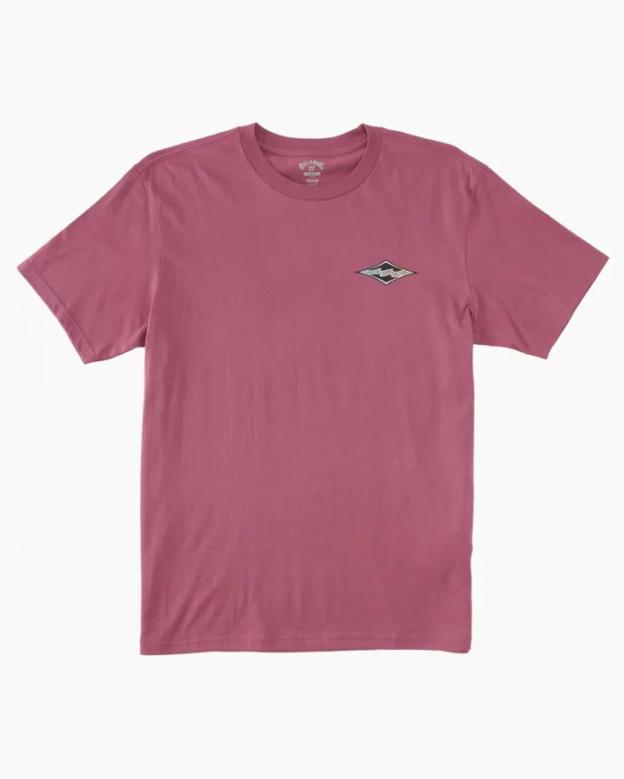 Billabong Crayon Wave TShirt Wild Berry Men TShirts Billabong Crayon Wave TShirt Wild Berry Men TShirts