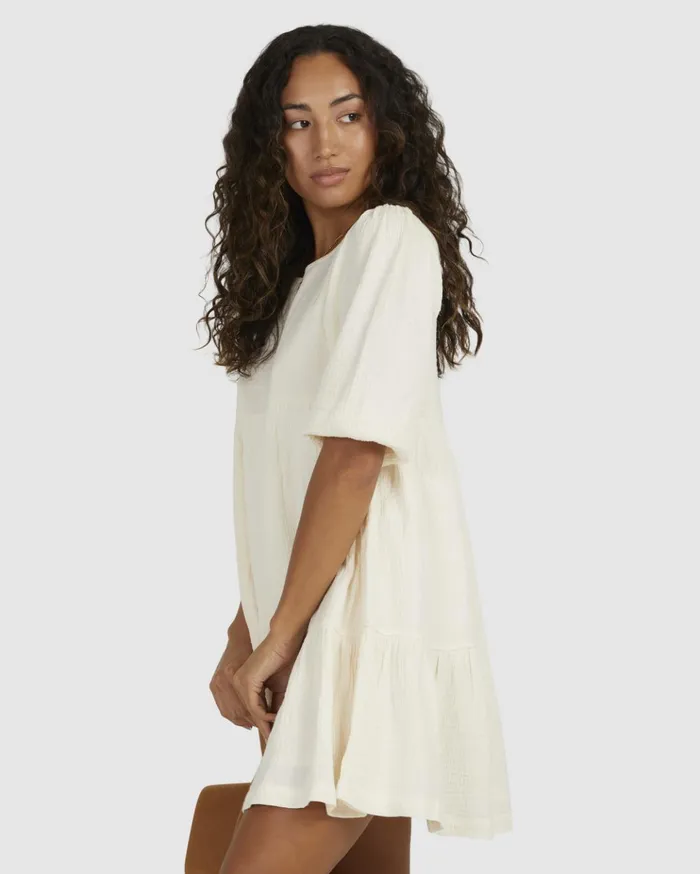 Billabong Cupido Mini Dress Salt Crystal Women Dresses Billabong Cupido Mini Dress Salt Crystal Women Dresses