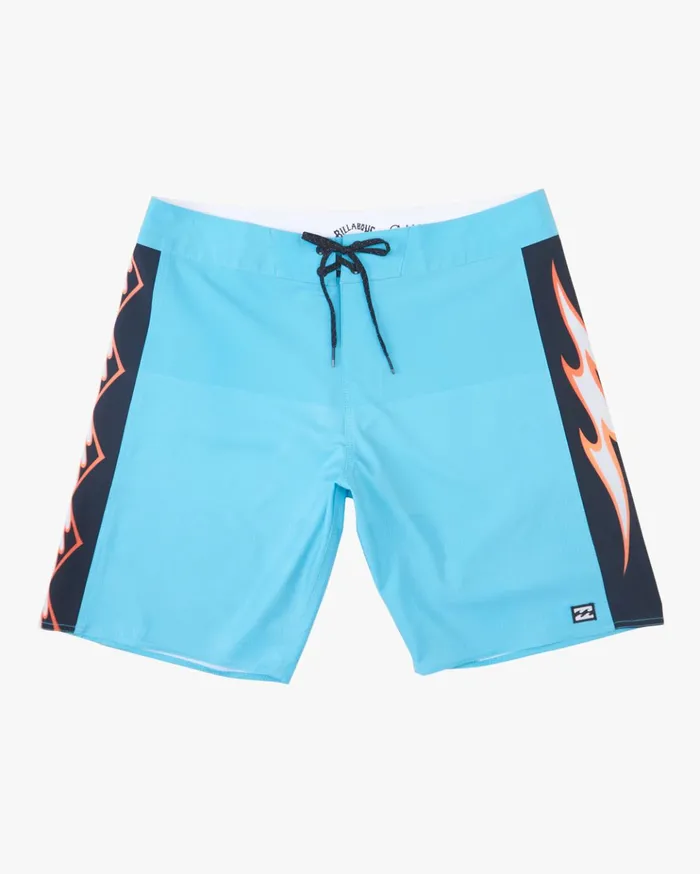 Billabong D Bah Airlite Boardshorts 19quot Neon Blue Men Performance Boardshorts