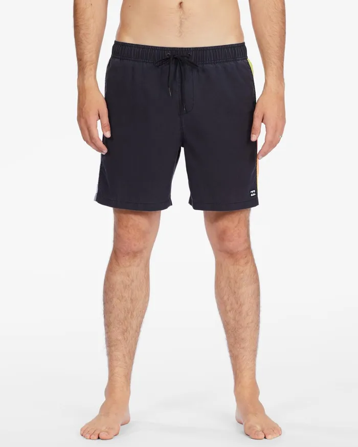 Billabong D Bah Layback Boardshorts 17quot Black Men Elastic Waist Boardshorts Billabong D Bah Layback Boardshorts 17quot Black Men Elastic Waist Boardshorts