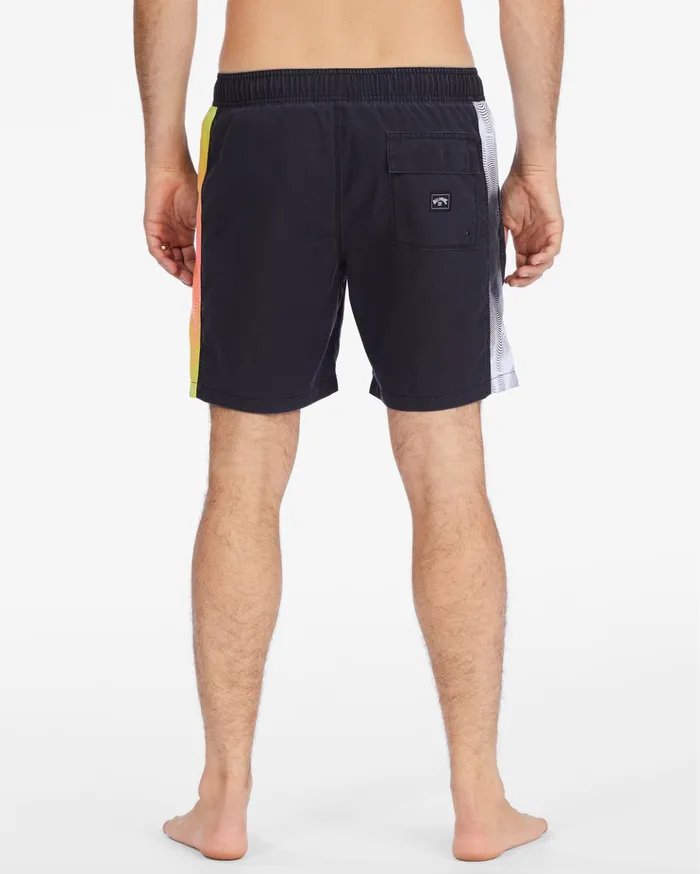 Billabong D Bah Layback Boardshorts 17quot Black Men Elastic Waist Boardshorts Billabong D Bah Layback Boardshorts 17quot Black Men Elastic Waist Boardshorts