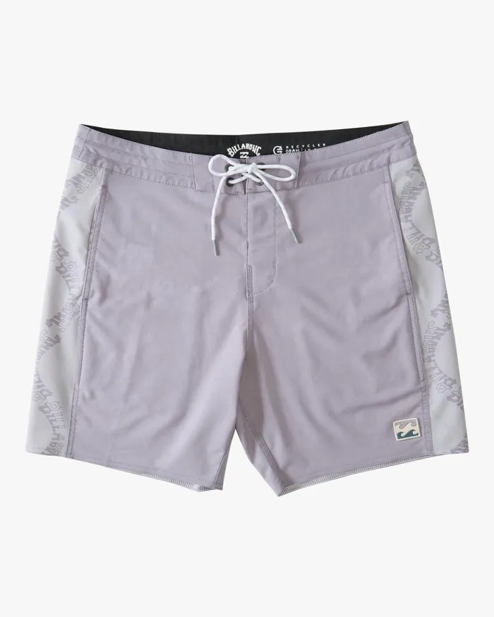 Billabong D Bah Lo Tide Boardshorts 18quot Purple Haze Men Side Pockets