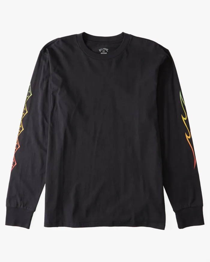 Billabong D Bah Wave Long Sleeve TShirt Black Men TShirts Billabong D Bah Wave Long Sleeve TShirt Black Men TShirts