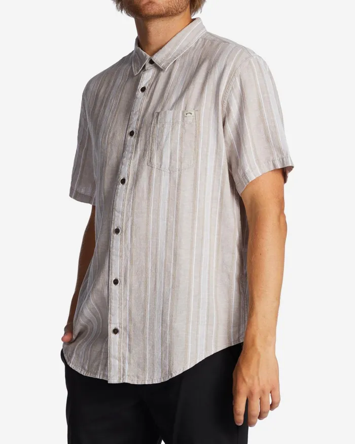 Billabong Daily Hemp Short Sleeve Shirt Chino Men Shirts Billabong Daily Hemp Short Sleeve Shirt Chino Men Shirts