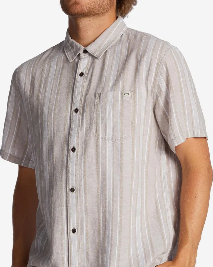 Billabong Daily Hemp Short Sleeve Shirt Chino Men Shirts Billabong Daily Hemp Short Sleeve Shirt Chino Men Shirts