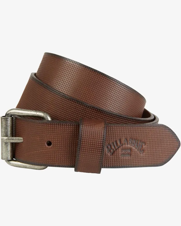 Billabong Daily Leather Belt Brown Men Belts